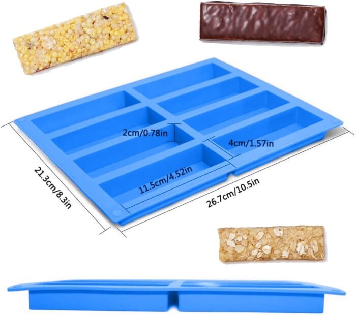 Food-Grade Silicone Chocolate Bar Mold ( - Image 3