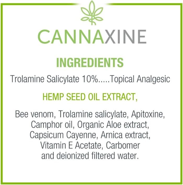 Cannaxine Cream with Hemp Seed Extract a - Image 8
