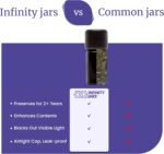 Infinity Jars Glass Bottle 10 ML (.34 fl - Image 6