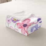 Castle Fairy Watercolor Flowers Plush Th - Image 7