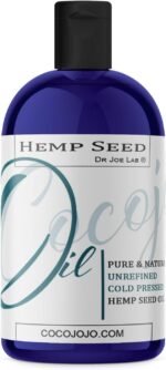 Hemp Seed Oil 8 oz Pure Natural Cold Pre