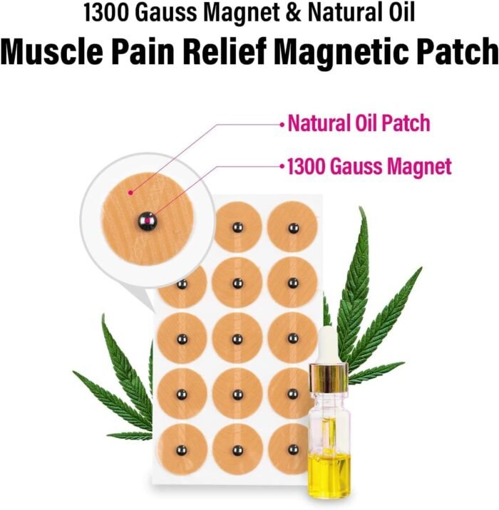 [45Pack] Muscle Magnetic Patch with Natu - Image 5