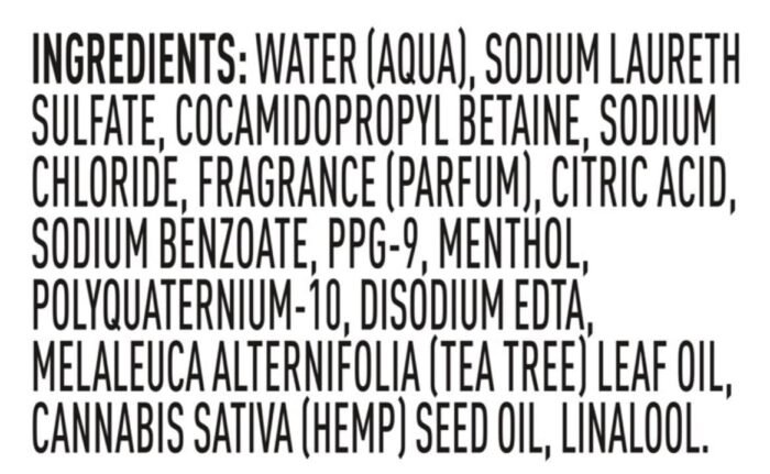 Suave Shampoo Tea Tree & Hemp Seed Oil, - Image 3
