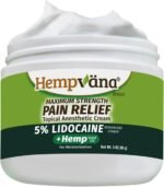 Hempvana Lidocaine 5% Relief Cream, AS-S