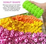 5PCS Mini Gummy Silicone Molds with 2 Dr - Image 6