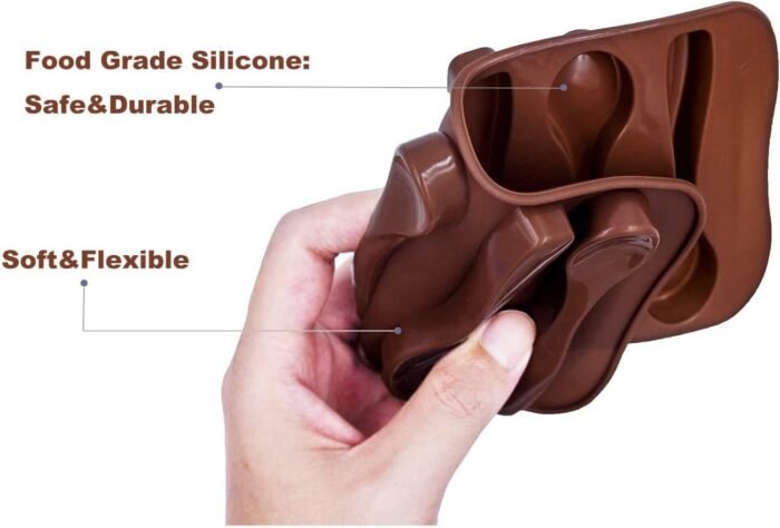 Spoon Shape Molds 3 PCS-6 Cavity Chocola - Image 2