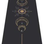nuveti Yoga Mat Print Extra Thick TPE No