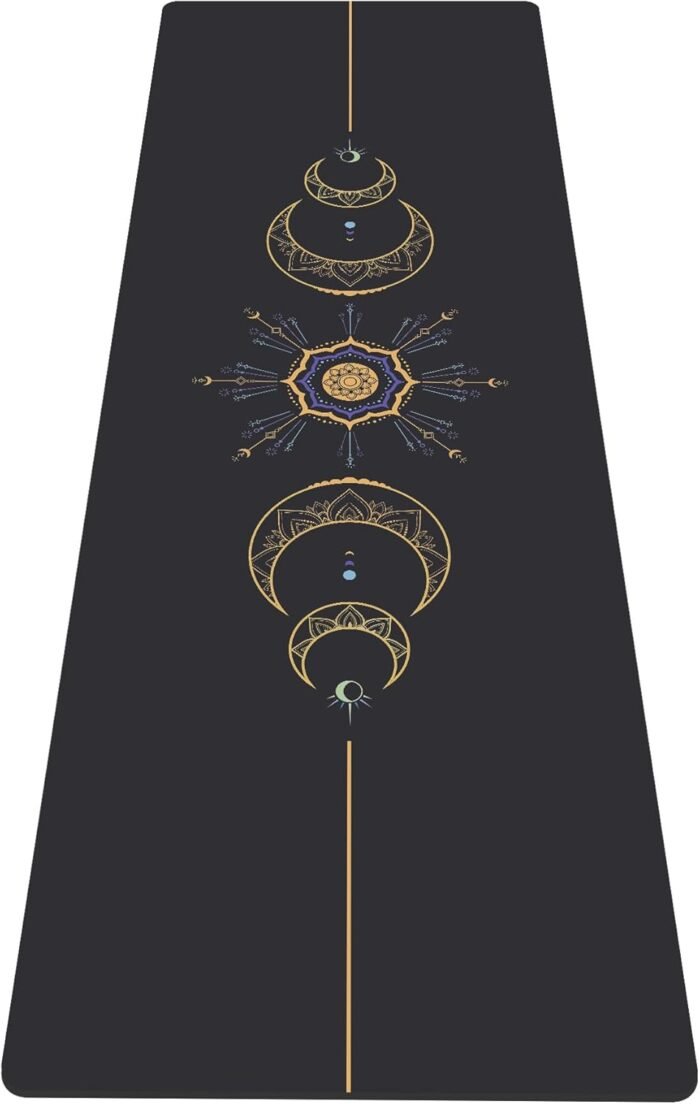 nuveti Yoga Mat Print Extra Thick TPE No - Image 1