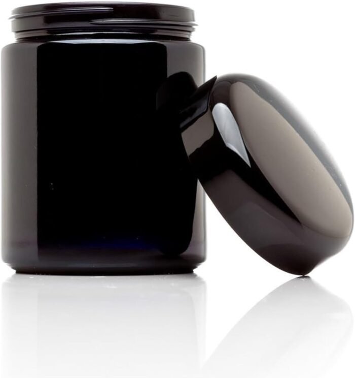 Infinity Jars Classic Black Glass Jar 25 - Image 6