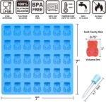 CAKETIME Gummy Bear Molds Candy Molds - - Image 3