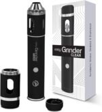 Easy Grinder Clear Glass Black Electric