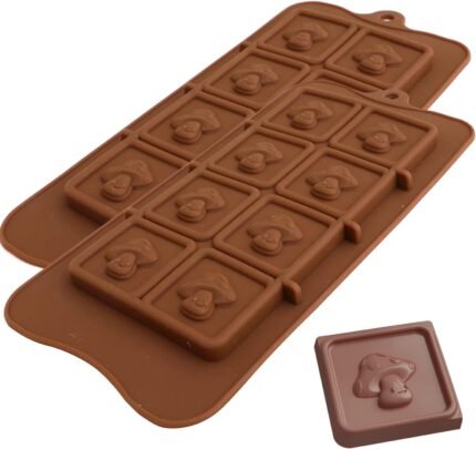 Mushroom Candy Bar Silicone Mold