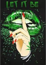 Cysoo Marijuana Leaf DIY 5D Diamond Pain