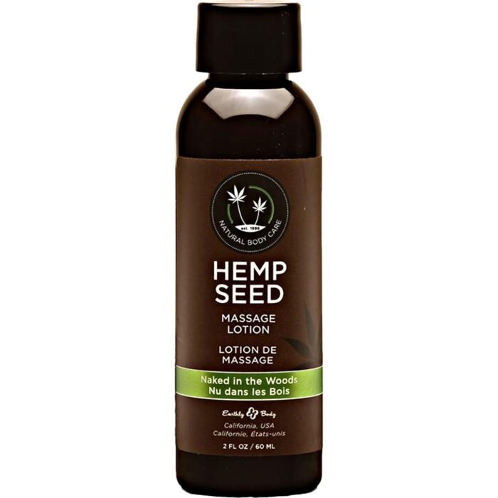 Earthly Body Hemp Seed Massage Lotion, 2 - Image 1