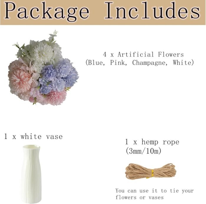 Artificial Peonies Realistic Flowers Fau - Image 5