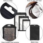 300 Pack 3 Sizes Resealable Mylar Bags F - Image 4