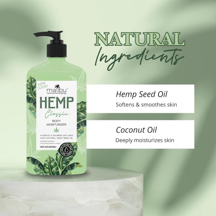 Classic Body Moisturizer, Natural Hemp S - Image 7