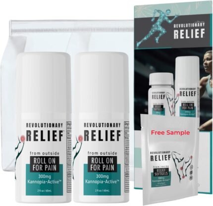Instant Pain Relief Roll-On with 4% Lido