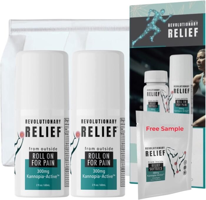 Instant Pain Relief Roll-On with 4% Lido - Image 1