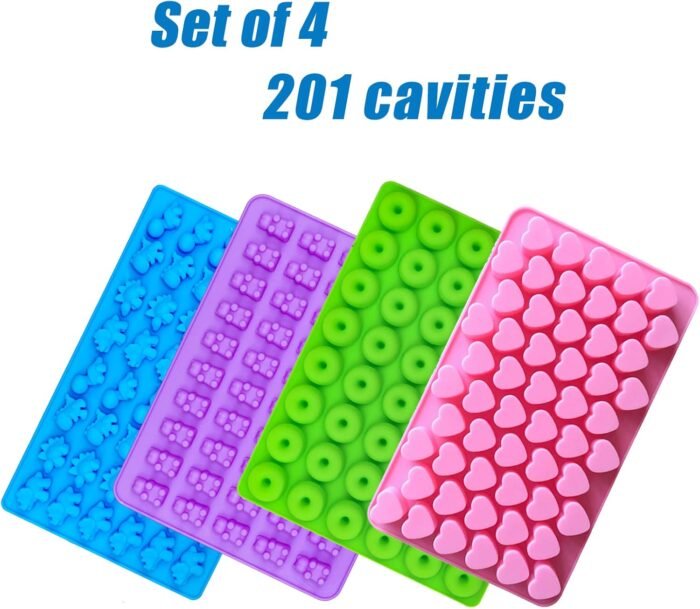Gummy Bear Candy Molds Silicone, Gummy M - Image 6
