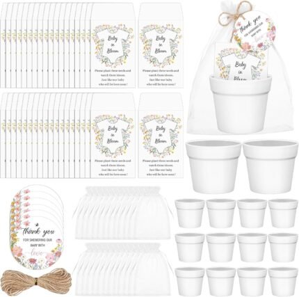 36 Sets Baby in Bloom Seed Packets Bulk