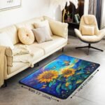 Homewish Oil Painting Style Sunflowers A - Image 3