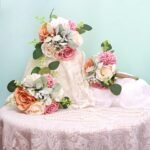 Bridesmaid Bouquets Set of 4 - Blush & P - Image 7