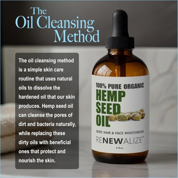 Organic Hemp Seed Cleansing Oil - Face C - Image 7