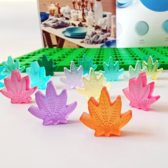 Mini Leaf Silicone Candy Molds for Choco - Image 5