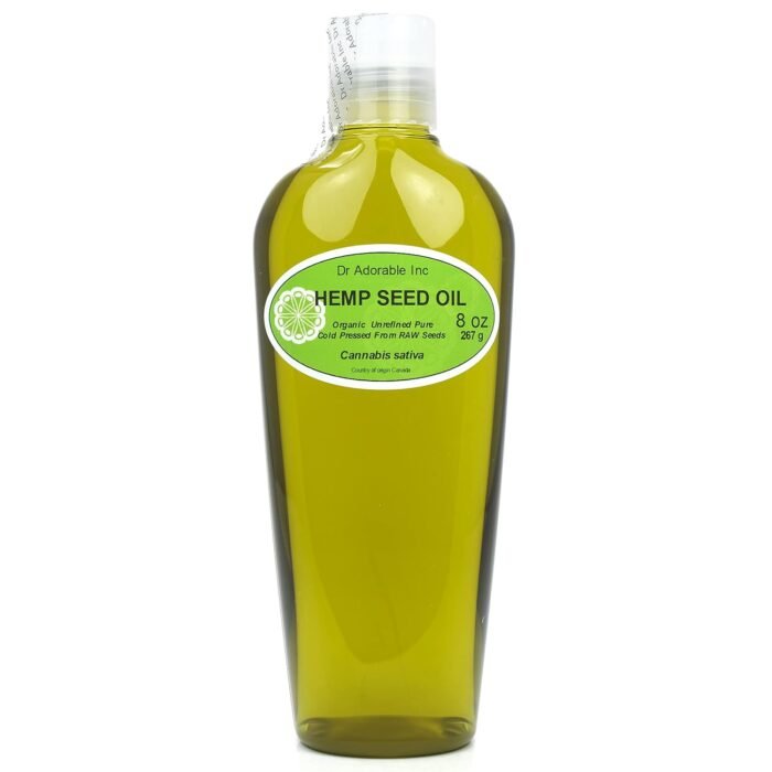 Hemp Seed Oil Pure Organic Cold Pressed - Image 1