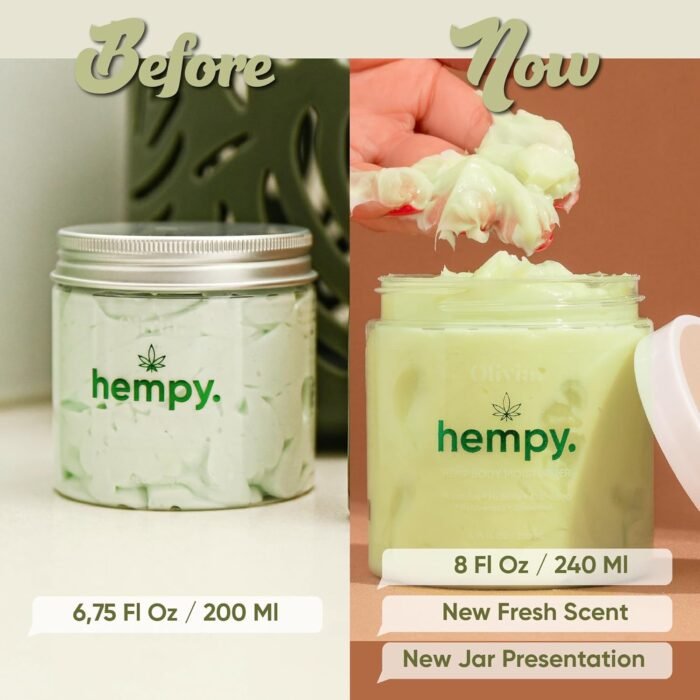 Olivia hemp cream, body moisturizer for - Image 6