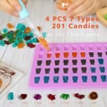 HKNMTT Gummy Bear Molds Silicone with St - Image 2