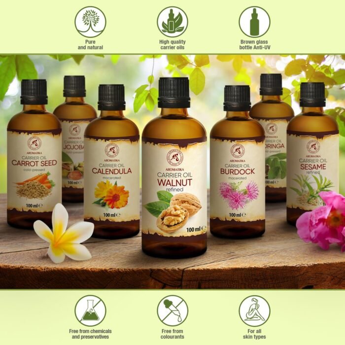 AROMATIKA Walnut Oil 3.4 fl oz - Juglans - Image 9