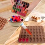 BUSOHA Gummy Skull Candy Molds Silicone, - Image 5