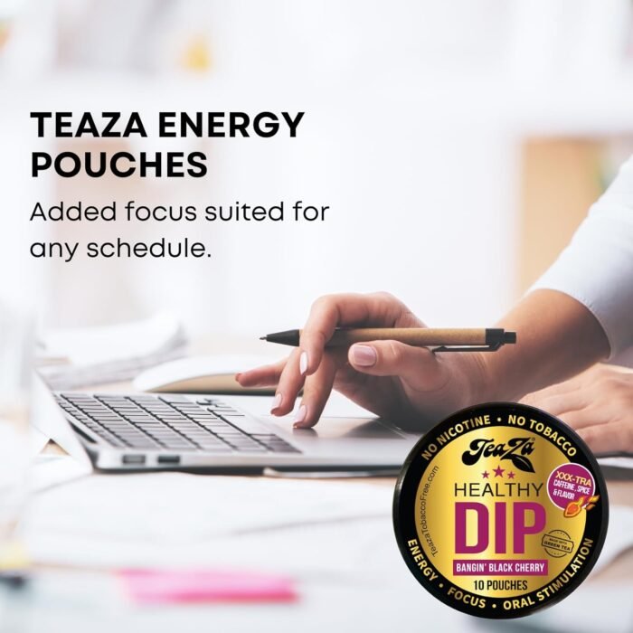 TeaZA Energy Pouches, Smokeless Alternat - Image 5