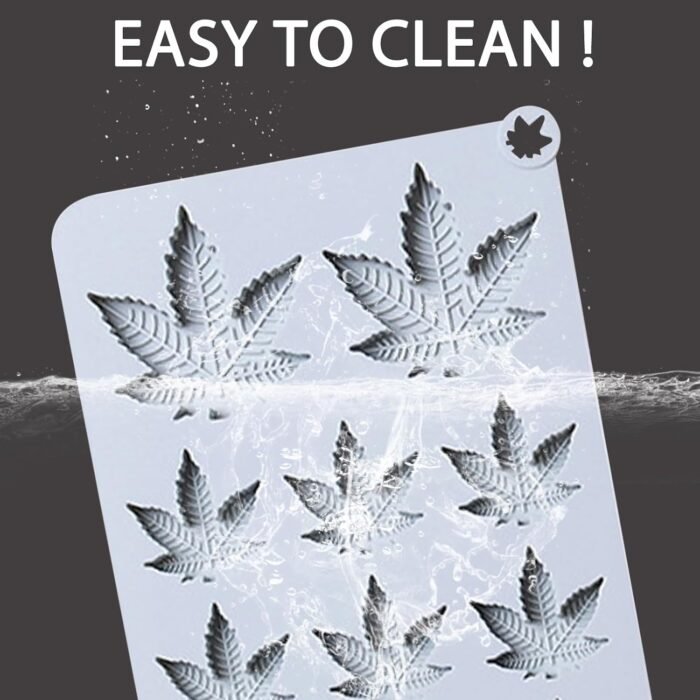 Leaf Silicone Mold Trays, 2Pcs Nonstick - Image 4