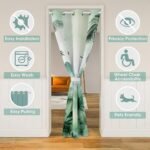 Natural Jungle Door Curtain for Doorways - Image 3
