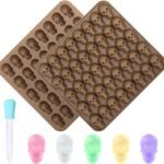 Silicone Gummy Molds, 2 Pack 40 Cavity S