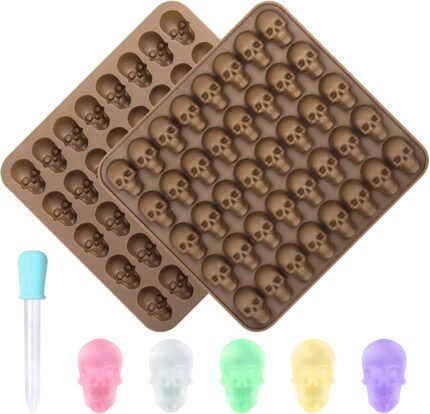 Silicone Gummy Molds, 2 Pack 40 Cavity S