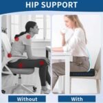 Memory Foam Seat Cushion & Lumbar Suppor - Image 6