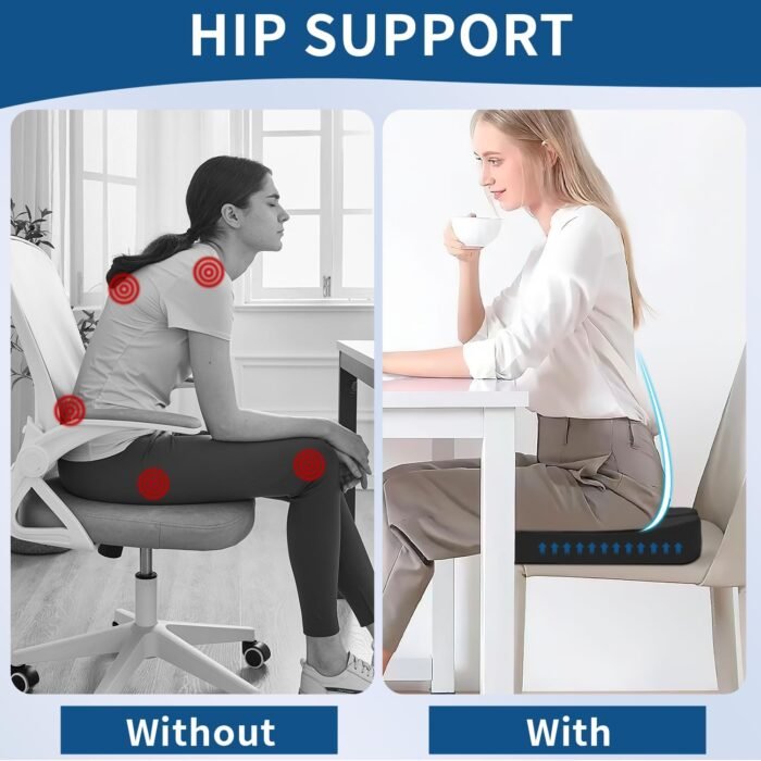 Memory Foam Seat Cushion & Lumbar Suppor - Image 6