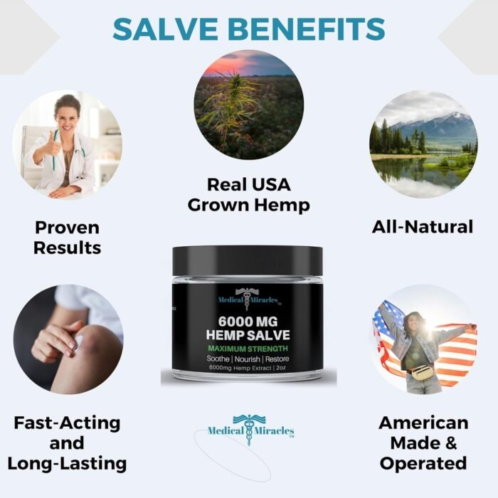 6000 MG Maximum Strength Healing Salve U - Image 3