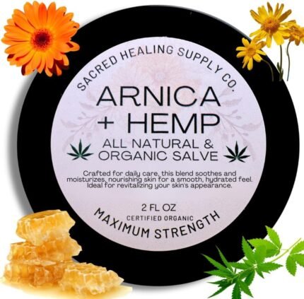 Sacred Healing Arnica, Hemp & Botanicals