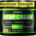 8 fl oz Natural Instant Hemp Cream - Max