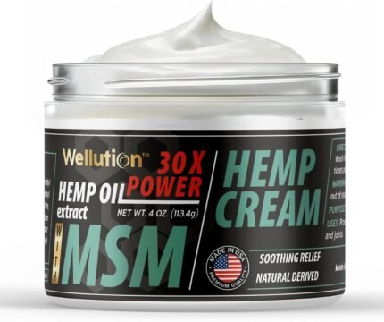 WELLUTION Hemp Cream with MSM – All-Natu