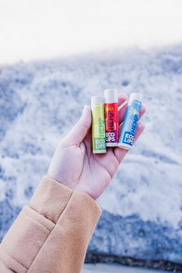 Eco Lips Organic Hemp Lip Balm with Bees - Image 7
