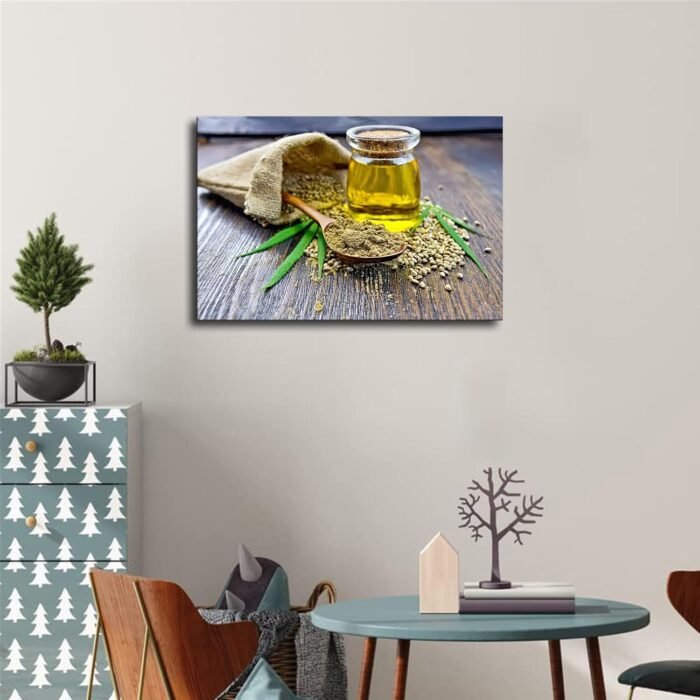 Kitchen Cannabis Seed Oil Gold Condiment - Image 5