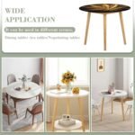 Round Fitted Tablecloth Waterproof Stain - Image 3