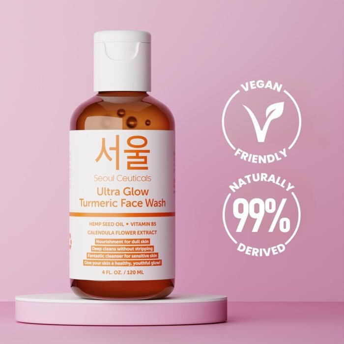 SeoulCeuticals Korean Turmeric Face Wash - Image 6