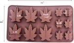 Set of 2 X Silicone Lollipop Gummy Brown - Image 5